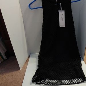 Gottex black.COVER UP BLACK 1 MED SALE one DAY ONE DAY SUNDAY